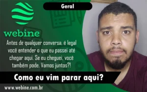 thumbnail com imagem de uma pessoa e um título